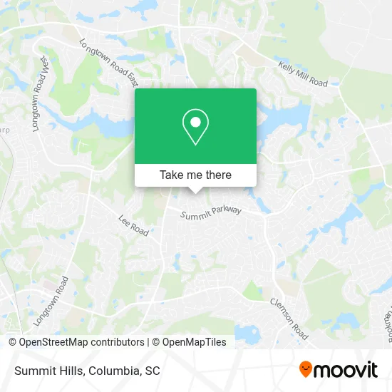 Summit Hills map