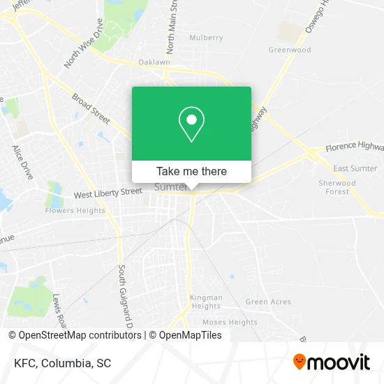 Kfc map