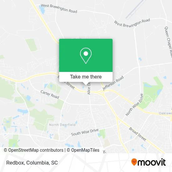 Redbox map