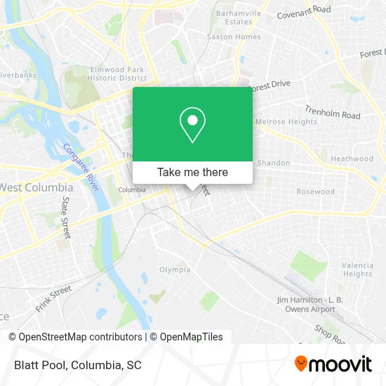 Blatt Pool map