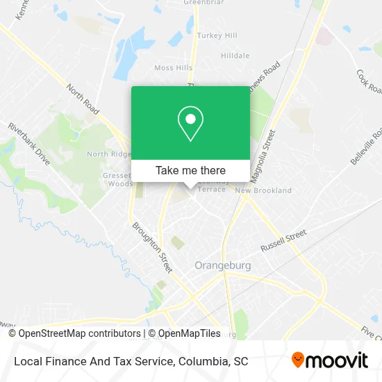 Local Finance And Tax Service map