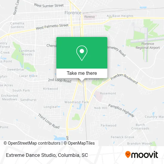 Extreme Dance Studio map