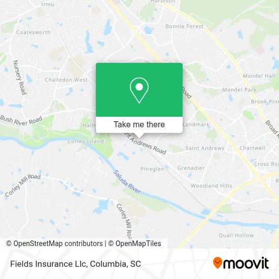 Fields Insurance Llc map