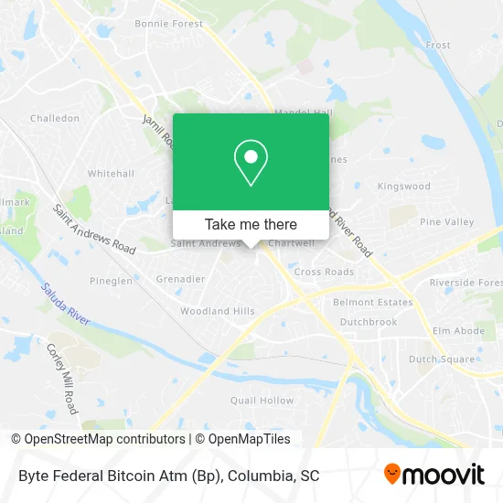 Byte Federal Bitcoin Atm (Bp) map