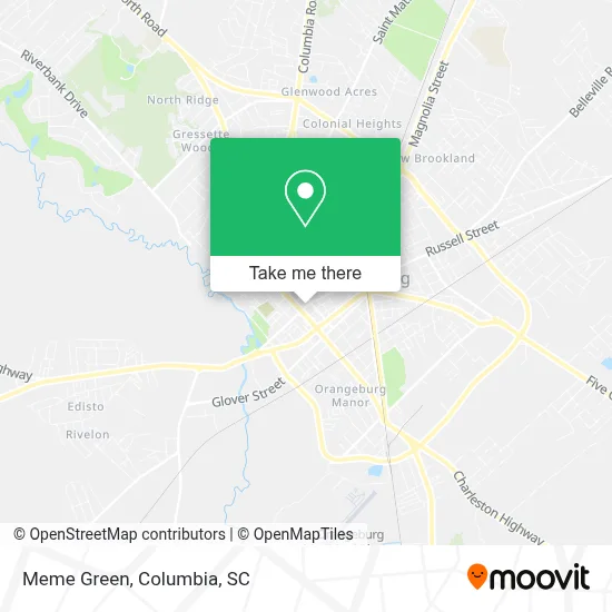 Meme Green map