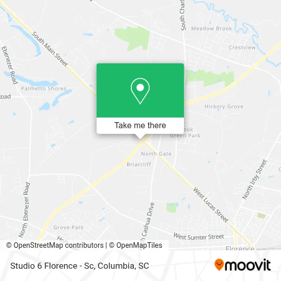 Studio 6 Florence - Sc map