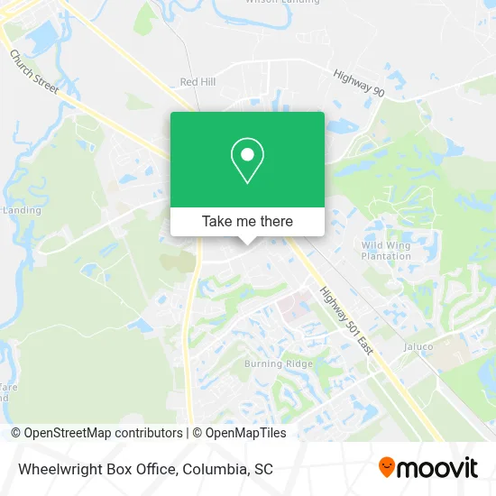 Wheelwright Box Office map