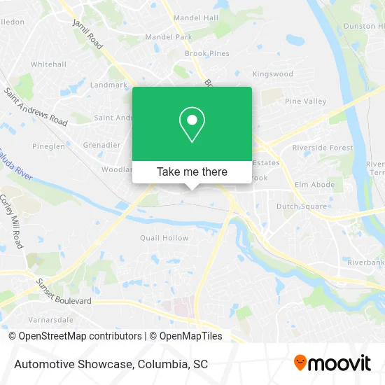 Automotive Showcase map