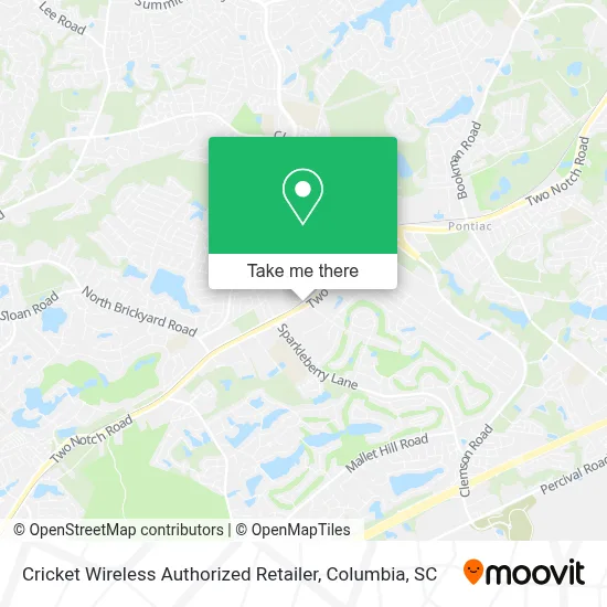 Cricket Wireless Authorized Retailer map