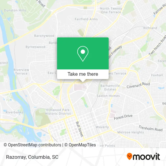 Razorray map