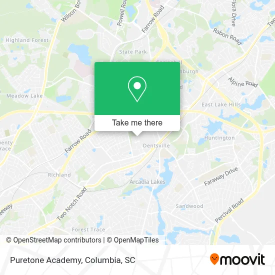 Puretone Academy map