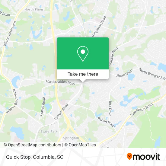 Quick Stop map