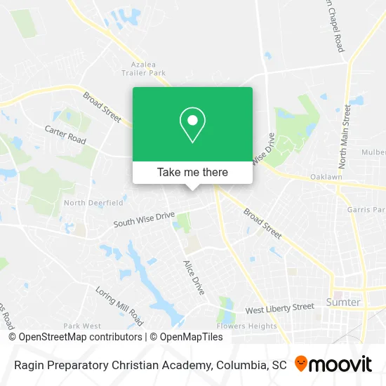 Ragin Preparatory Christian Academy map