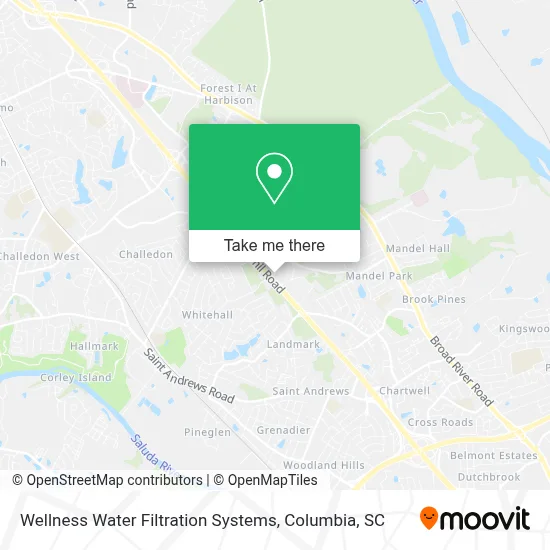 Wellness Water Filtration Systems map