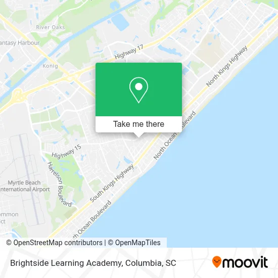 Brightside Learning Academy map