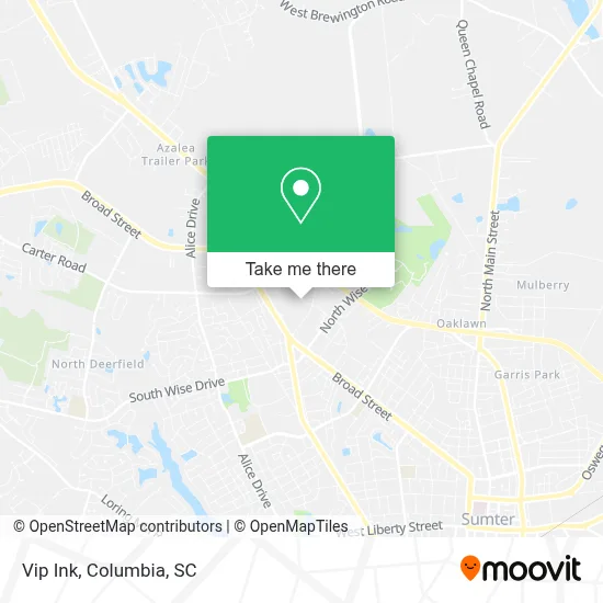 Vip Ink map