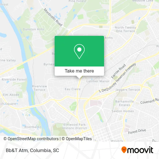 Bb&T Atm map