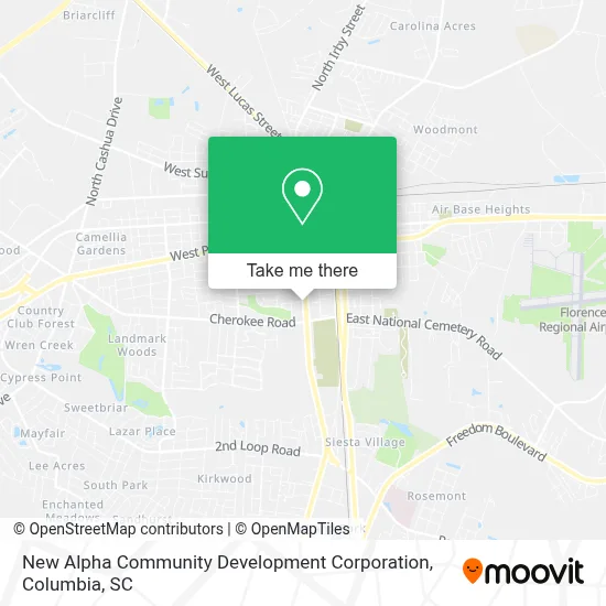 New Alpha Community Development Corporation map