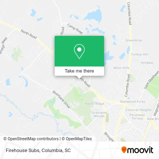 Firehouse Subs map