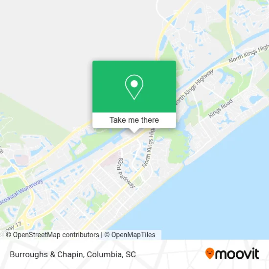 Burroughs & Chapin map