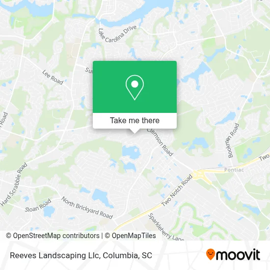 Reeves Landscaping Llc map