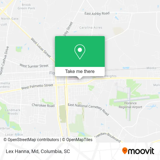 Lex Hanna, Md map