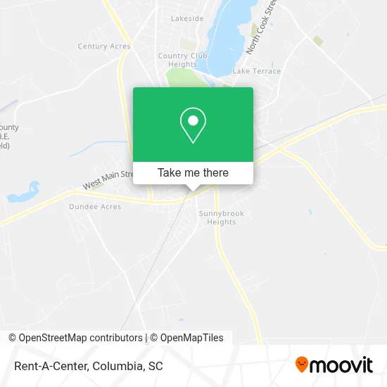 Rent-A-Center map