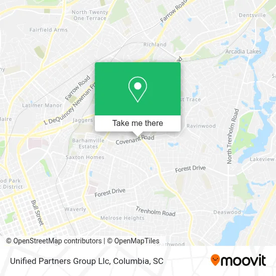 Unified Partners Group Llc map