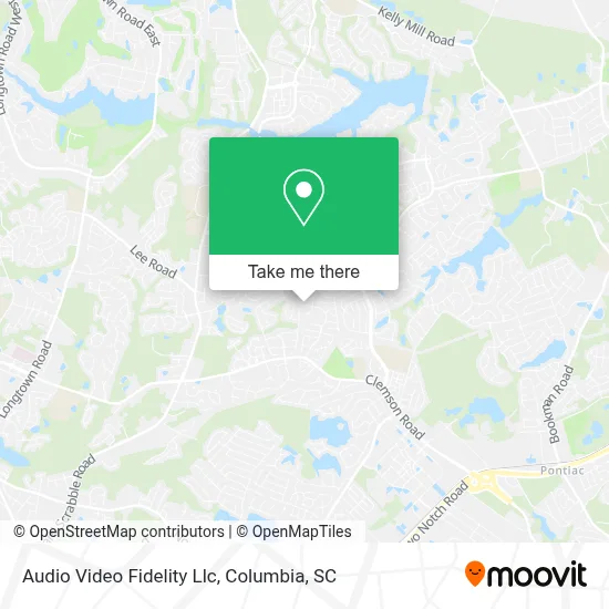 Audio Video Fidelity Llc map