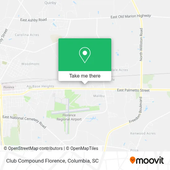 Club Compound Florence map