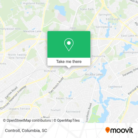 Controll map