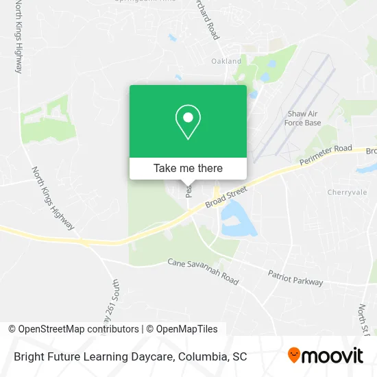 Bright Future Learning Daycare map