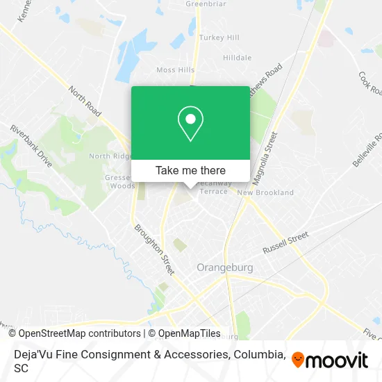 Deja'Vu Fine Consignment & Accessories map