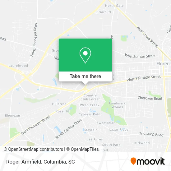 Roger Armfield map