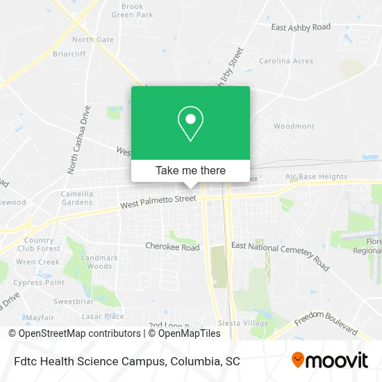 Fdtc Health Science Campus map