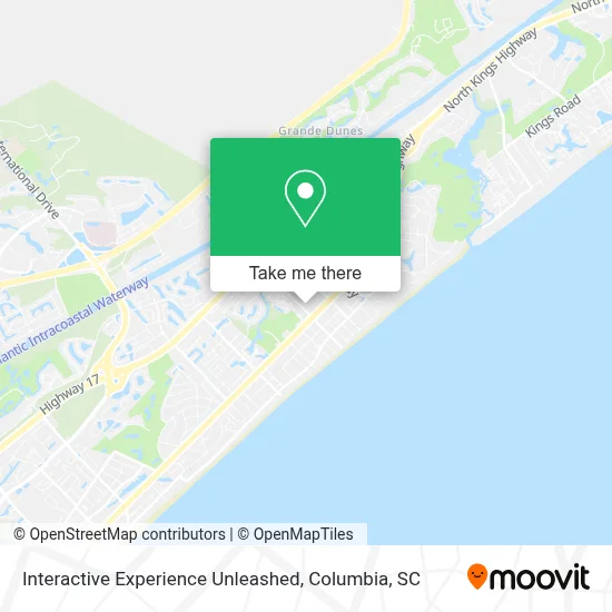 Interactive Experience Unleashed map
