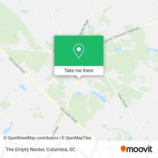 The Empty Nester map