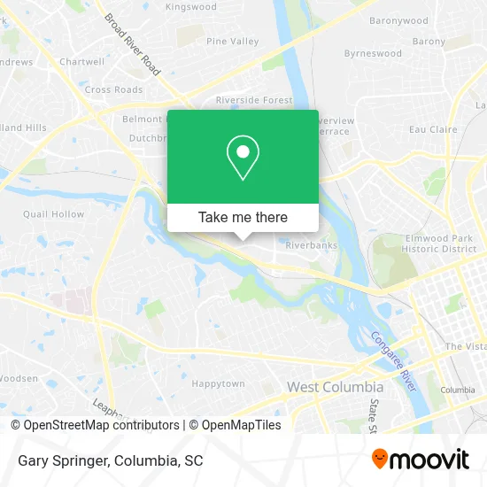 Gary Springer map