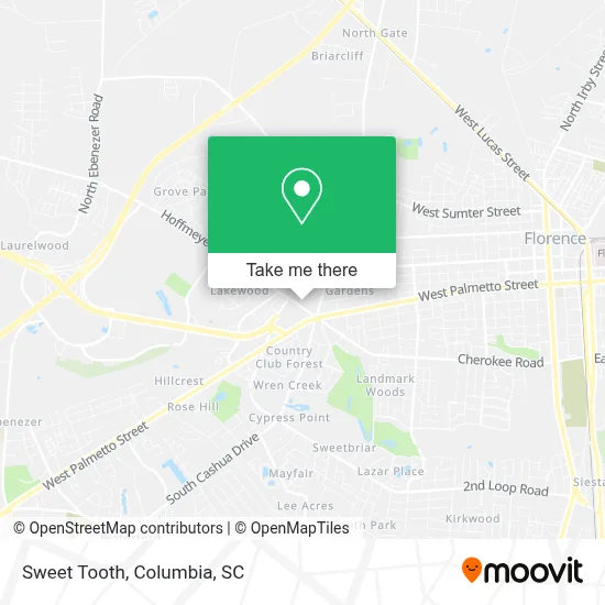 Sweet Tooth map
