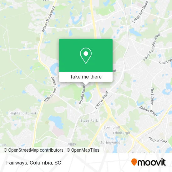 Fairways map