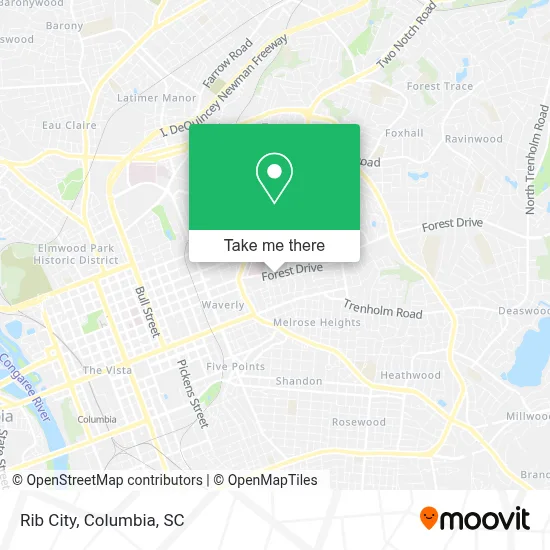 Rib City map