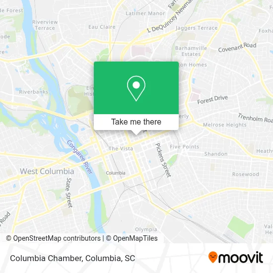 Columbia Chamber map
