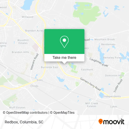 Redbox map