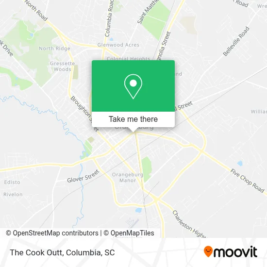 The Cook Outt map