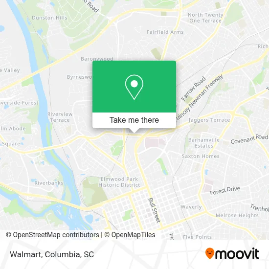 Walmart map