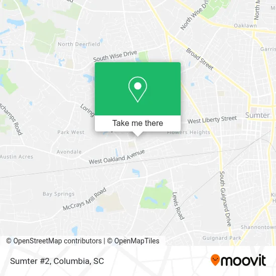Sumter #2 map
