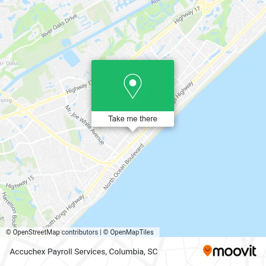 Accuchex Payroll Services map
