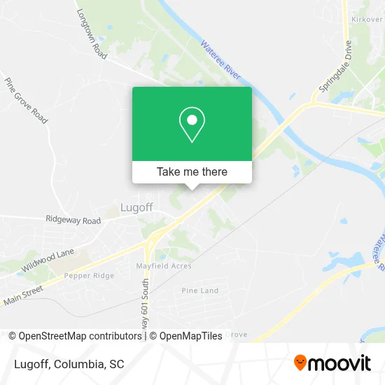 Lugoff map