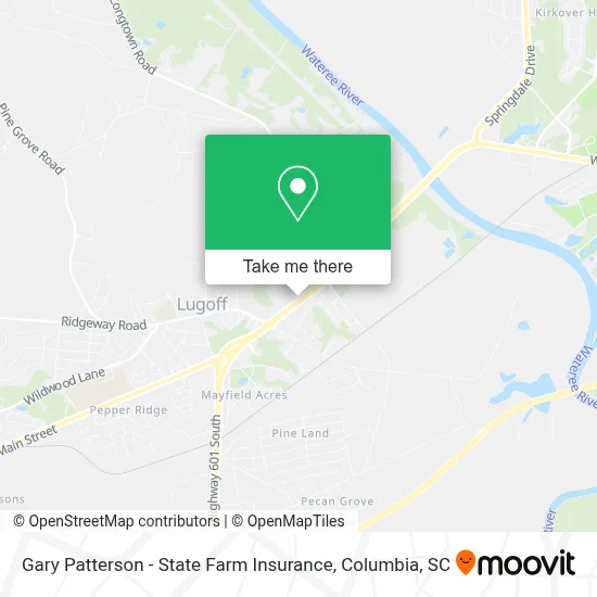 Gary Patterson - State Farm Insurance map