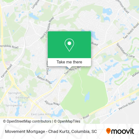 Movement Mortgage - Chad Kurtz map